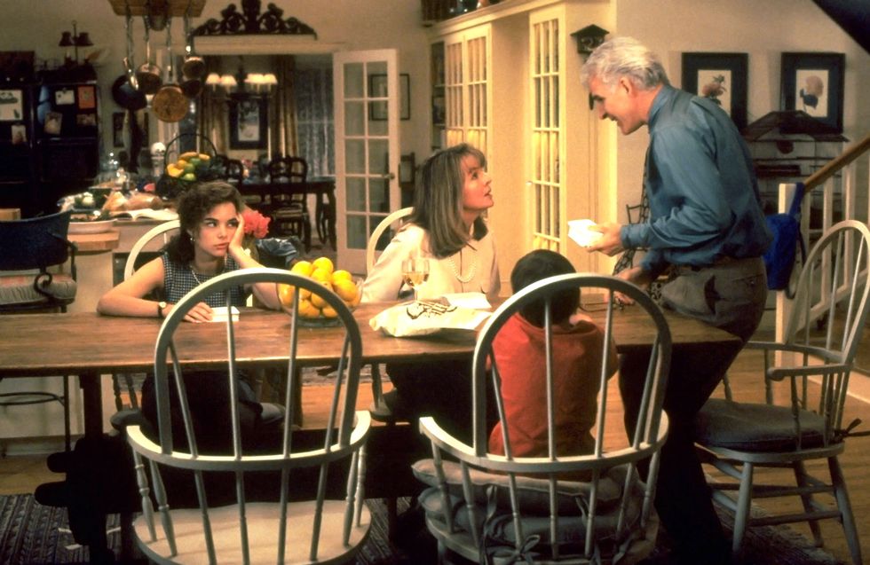 In the film "Father of the Bride," directed by Nancy Meyers, we take a look at the film's classic kitchen design. (1991)