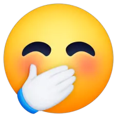 The Hand Over Mouth Emoji Meaning A Comprehensive Guide