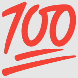 What does the 💯 Emoji mean?