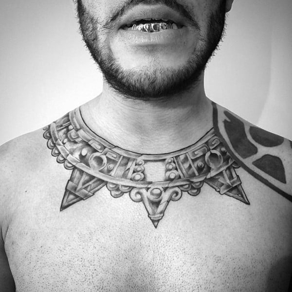 Aztec Necklace Tattoo Meaning A Deep Dive into the Symbolism