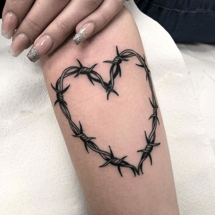 Barbed Wire Heart Tattoo Meaning: Exploring the Symbolism and Significance