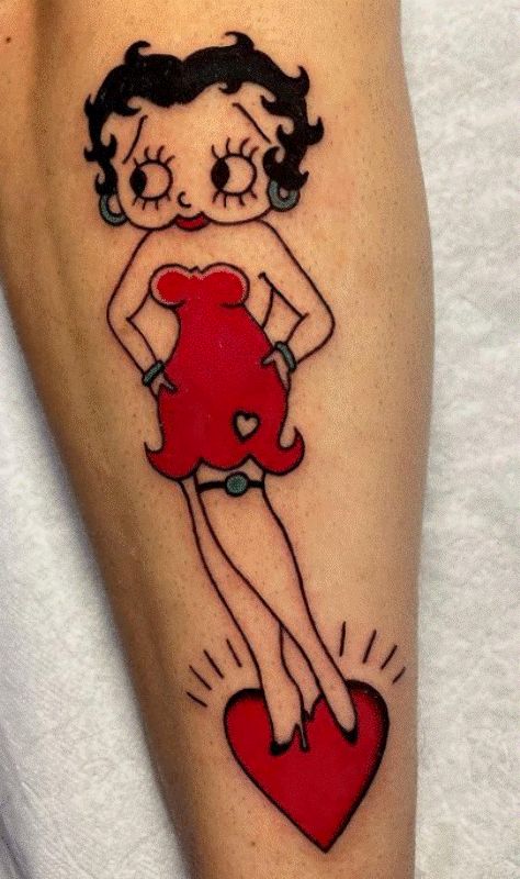 Betty Boop Tattoos: Exploring The Meaning Behind This Iconic Character