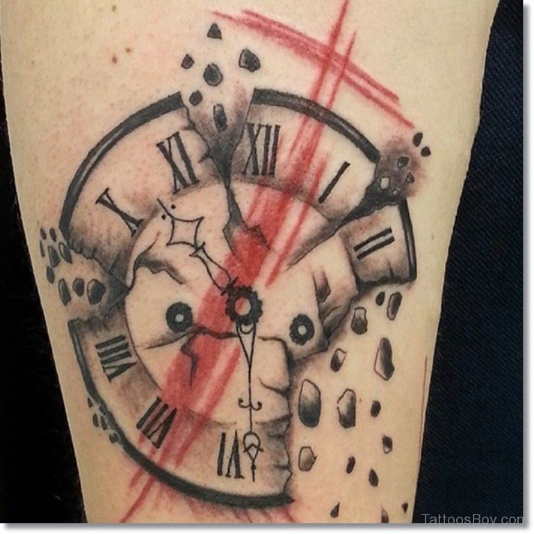 Broken Clock Tattoo Meaning Unraveling the Symbolic Depth