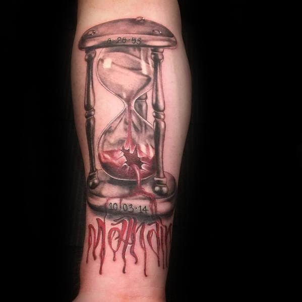 The Meaning Behind Broken Hourglass Tattoos: Capturing the Essence of Transience