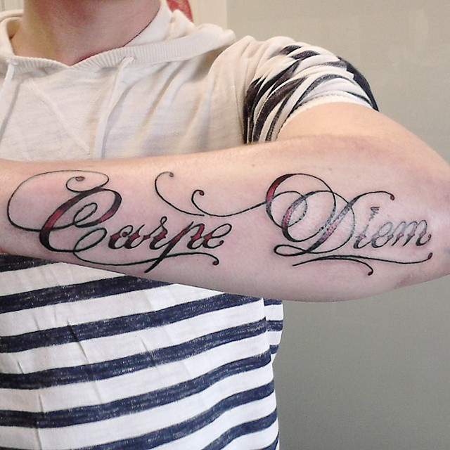 What Carpe Diem Tattoo Means: Understanding the Powers of Seizing the Day