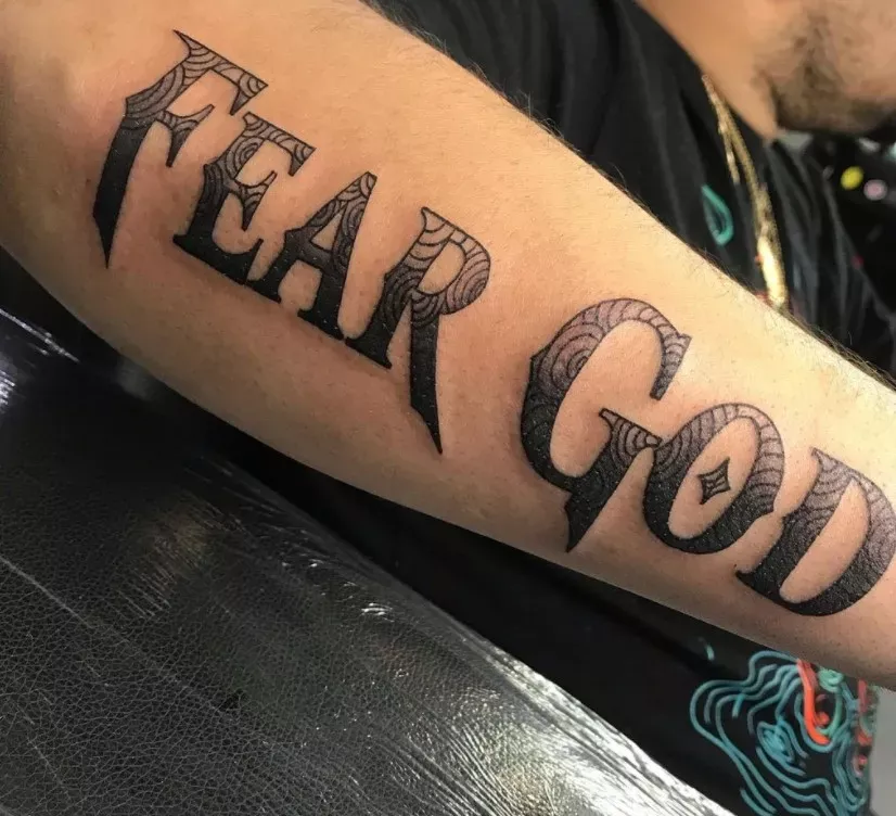 Understand What the Fear God Tattoo Means Get to Know Its Meaning