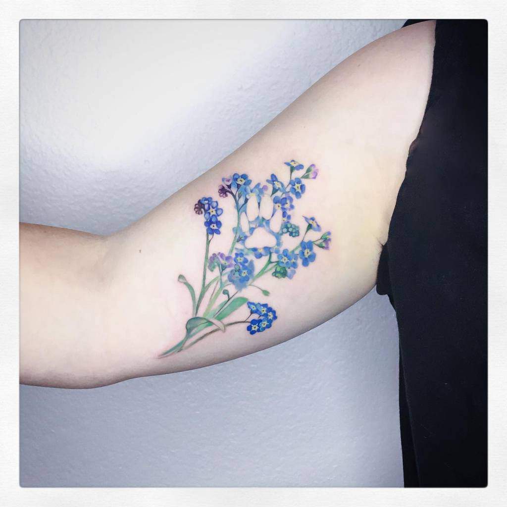 Forget Me Not Tattoo Meaning: A Symbol of Everlasting Remembrance