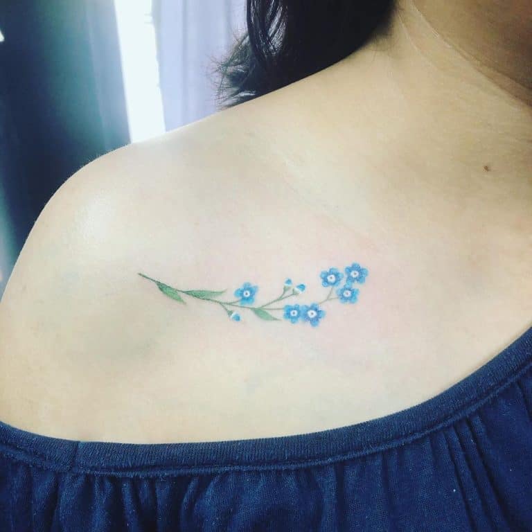 Forget Me Not Tattoo Meaning: A Symbol of Everlasting Remembrance