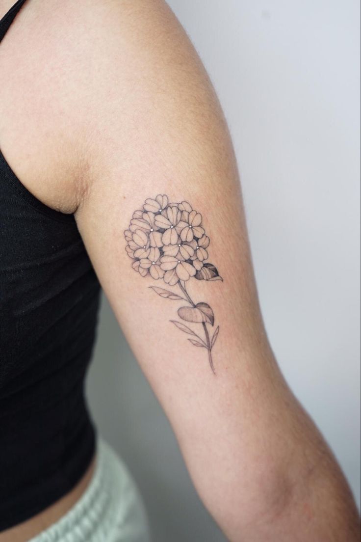 The Enchanting Hydrangea Tattoo Meaning: Unveiling the Symbolism and Allure