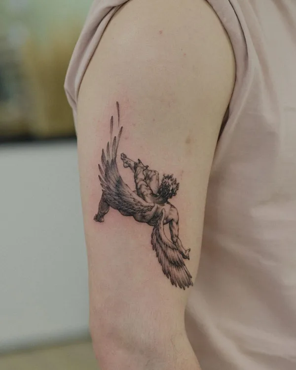 The Fascinating Icarus Tattoo Meaning: Discover the Meaning Behind Icarus Tattoo Designs