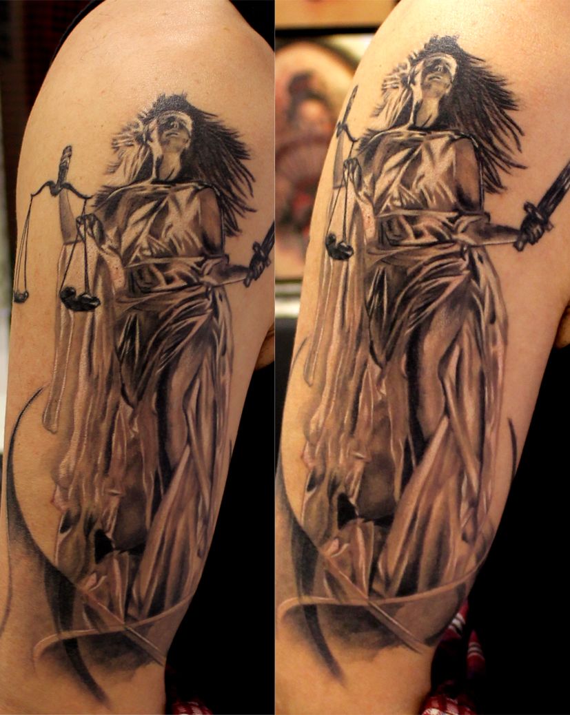 The Symbolism of Lady Justice Tattoos: Uncovering Their Meaning and Power
