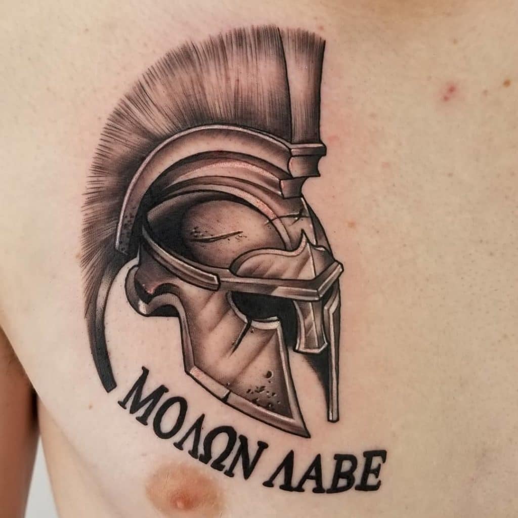 Molon Labe Tattoo Meaning: A Symbol of Courage and Defiance