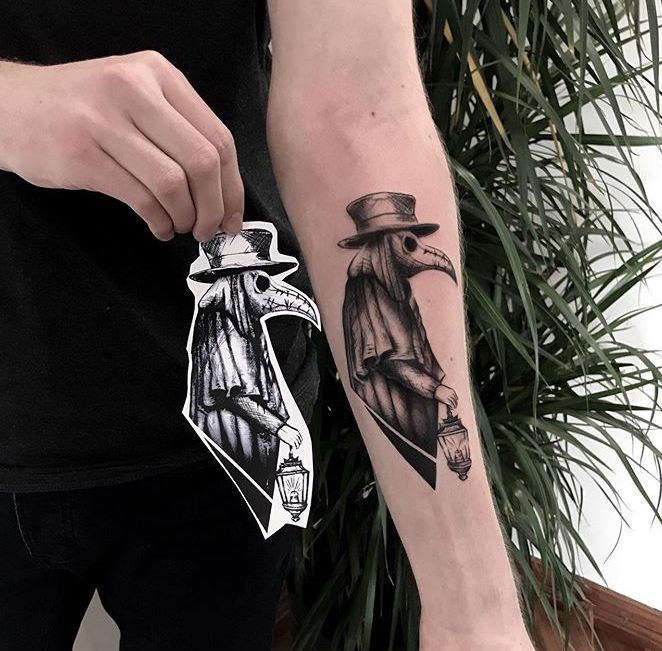 Unveiling the Meaning Behind the Plague Doctor Tattoo: An Informative Guide