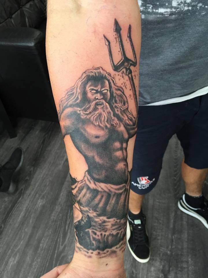 Poseidon Tattoo Meaning: Channeling the Power of the Sea God