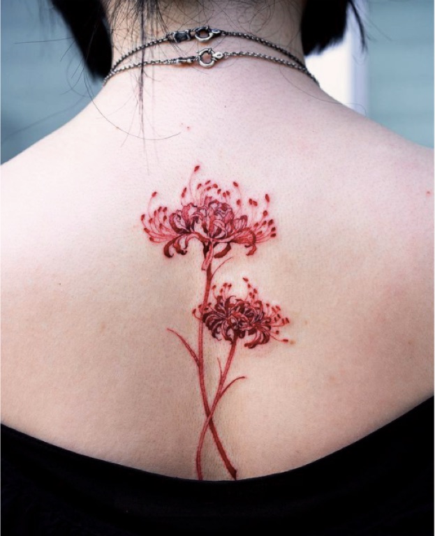Exploring the Significance of Red Spider Lily Tattoos: What's Their Meaning? - Impeccable Nest