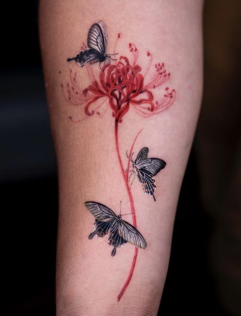 The Enigmatic Red Spider Lily Tattoo Meaning