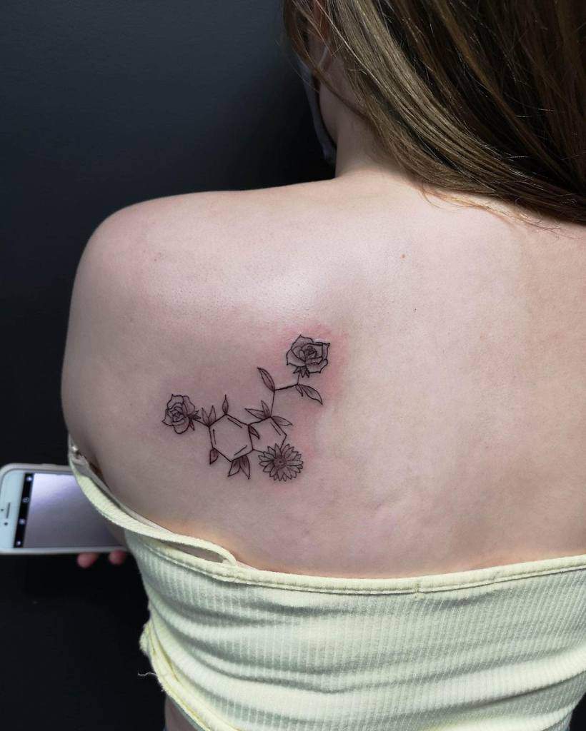Exploring the Meaning of Serotonin Tattoos: Finding Inner Happiness and Contentment
