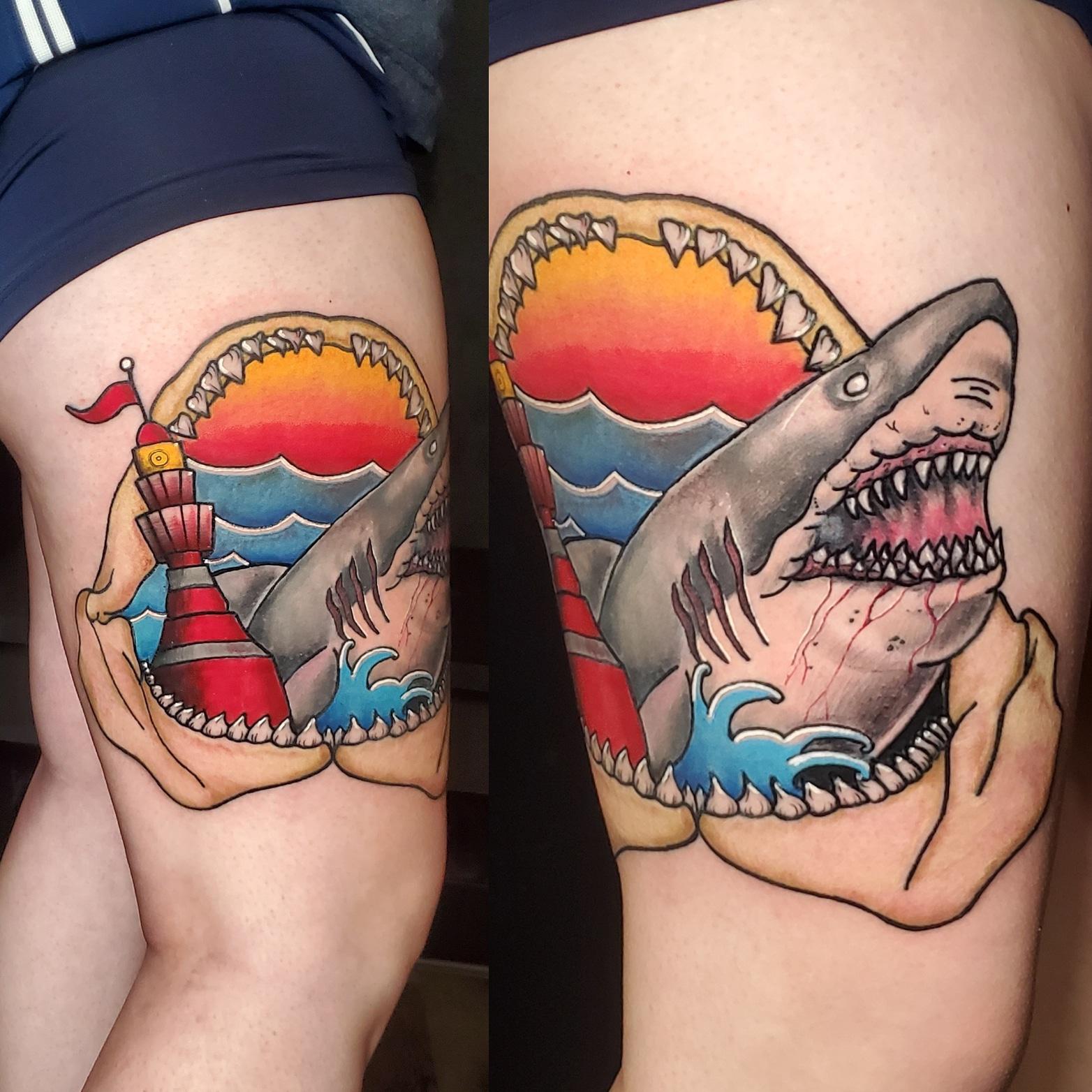 Shark Jaw Tattoo Meaning: Exploring the Symbolic Meanings Behind Shark Jaw Tattoos