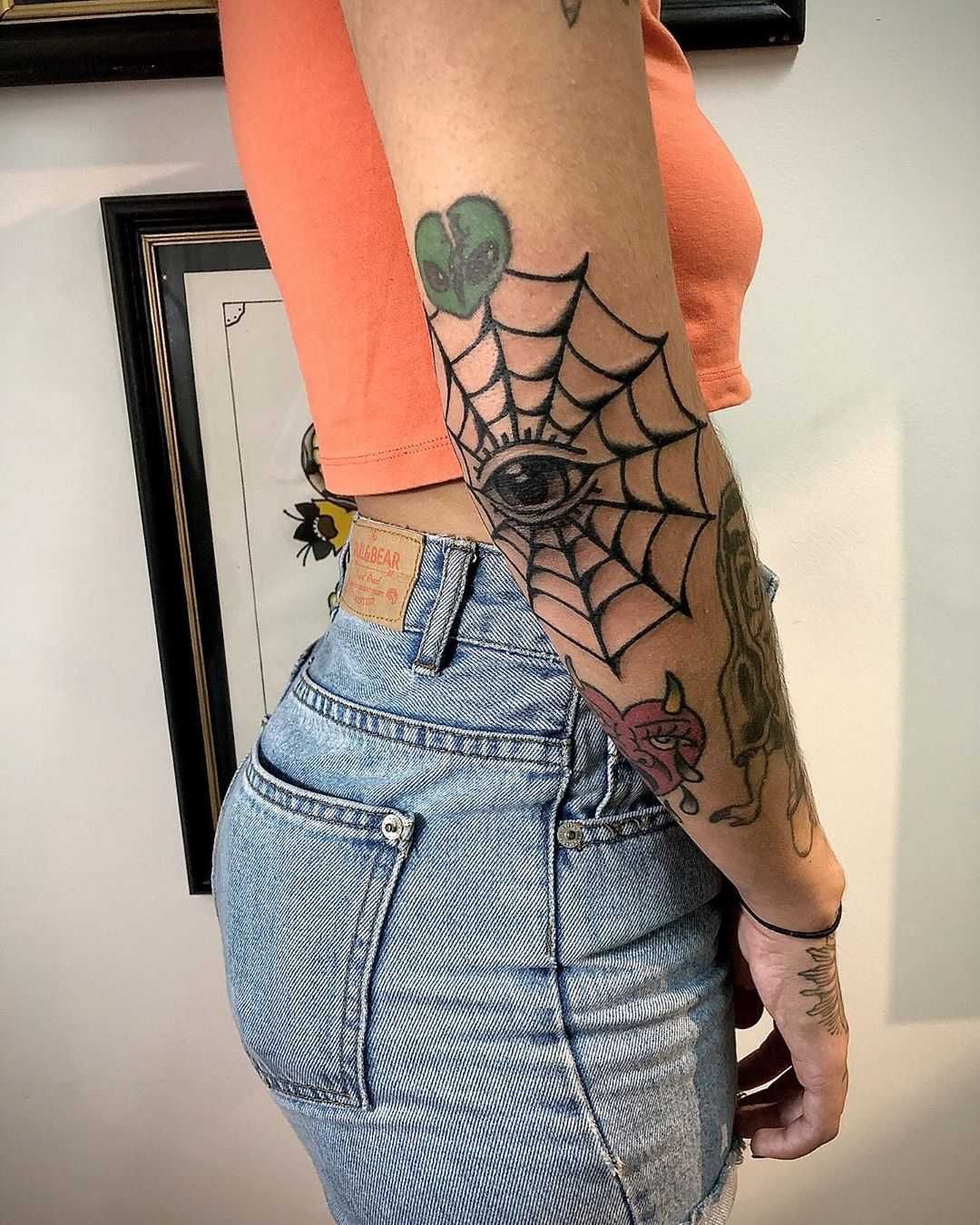 Spider Web on Elbow Tattoo Meaning: A Fascinating Symbol of Resilience