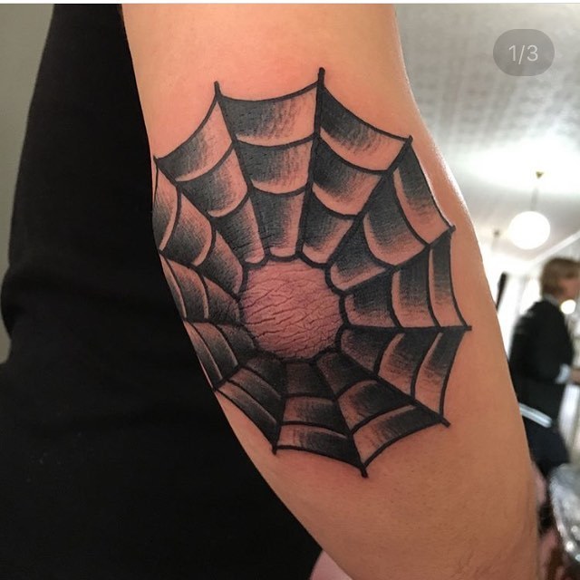 Spider Web on Elbow Tattoo Meaning: A Fascinating Symbol of Resilience