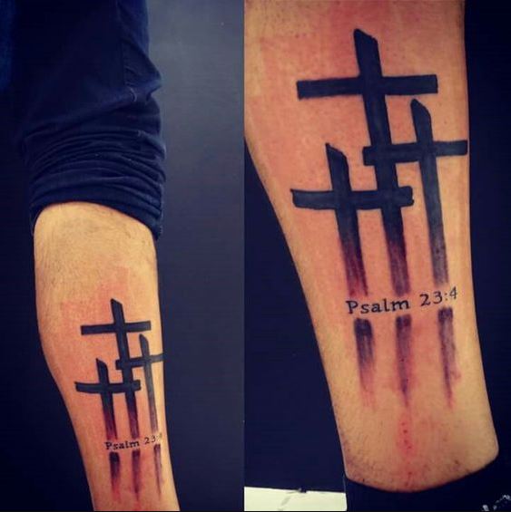 The Meaning Behind Three Cross Tattoos Exploring Symbolism and Significance