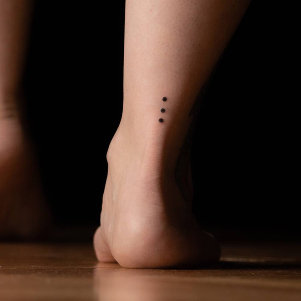 Three Dots In A Row Tattoo Meaning Explained Unraveling The Mystery Of This Symbolic Ink