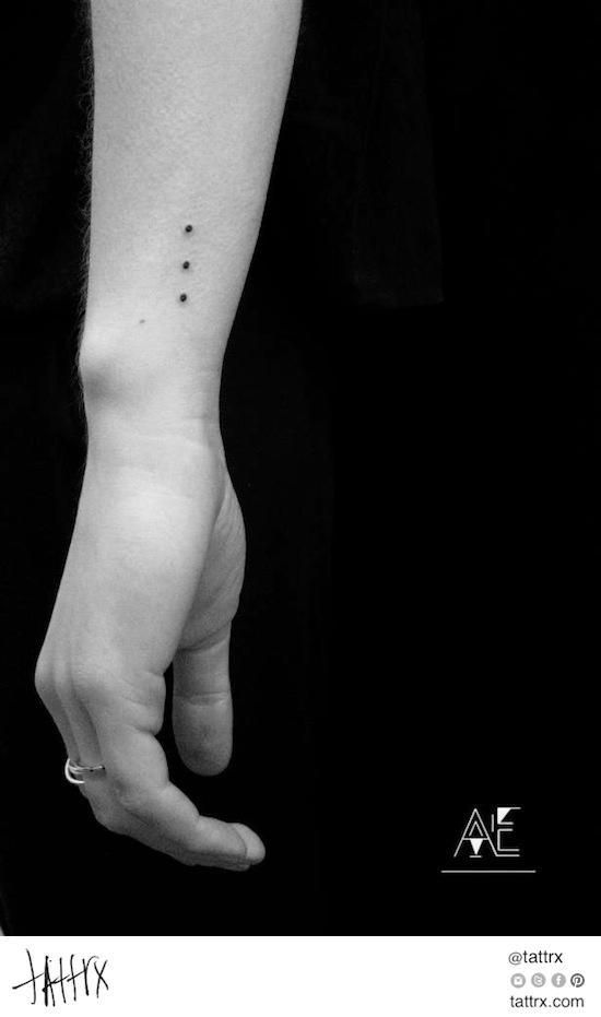 Three Dots in a Row Tattoo Meaning Explained: Unraveling the Mystery of this Symbolic Ink