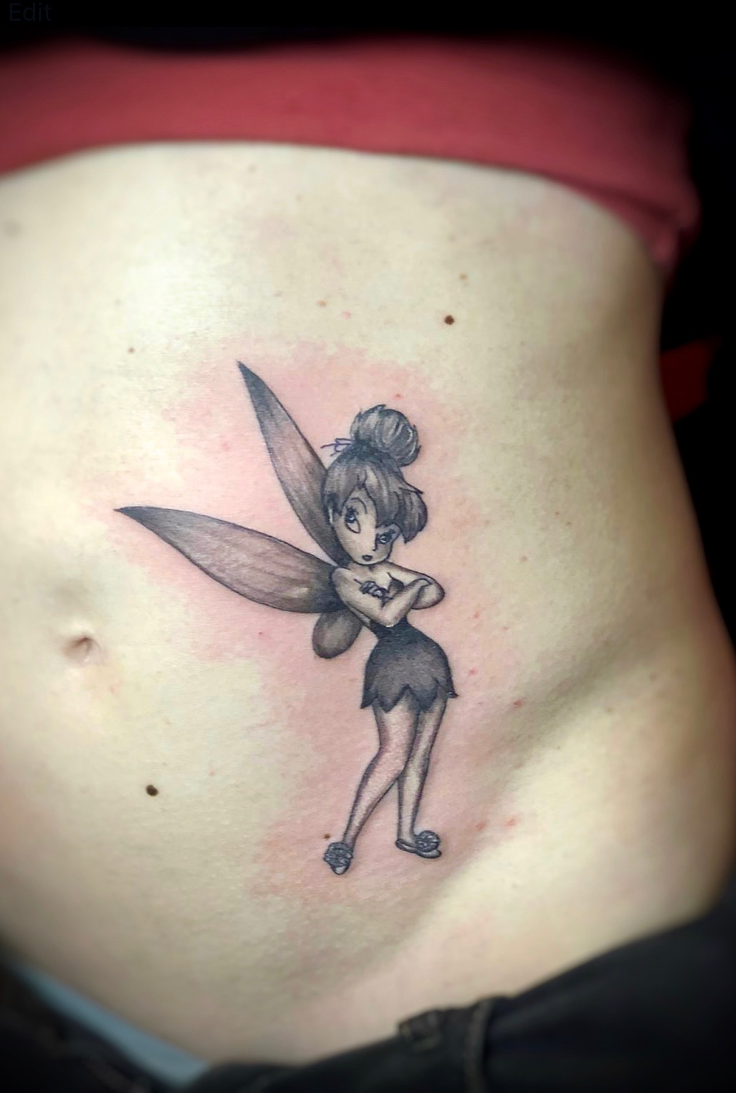 What does the tinkerbell tattoo mean