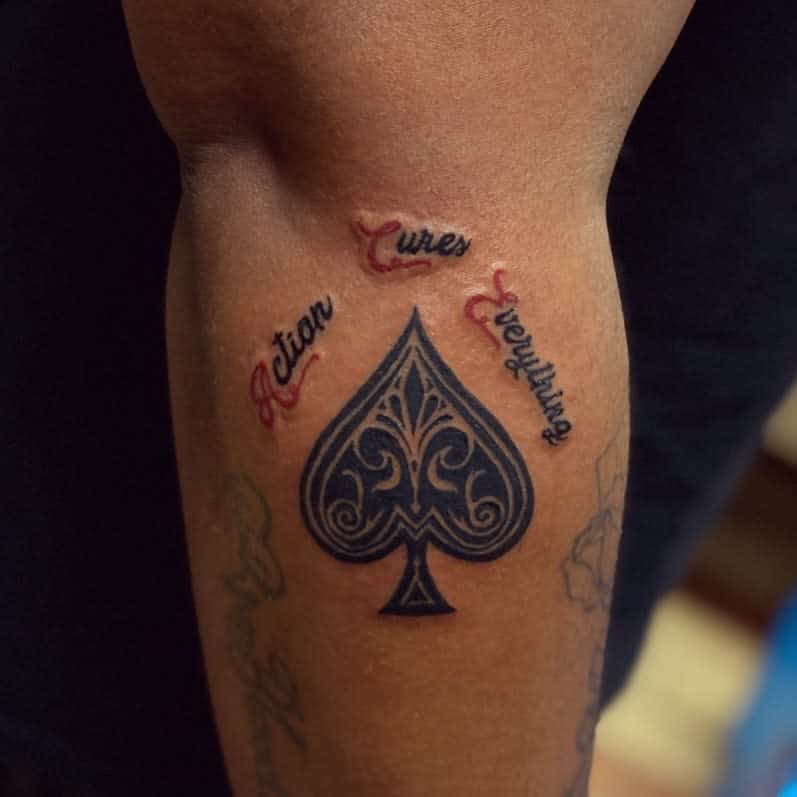 Ace of Spades Tattoo Meaning: Royalty, Death, and Luck