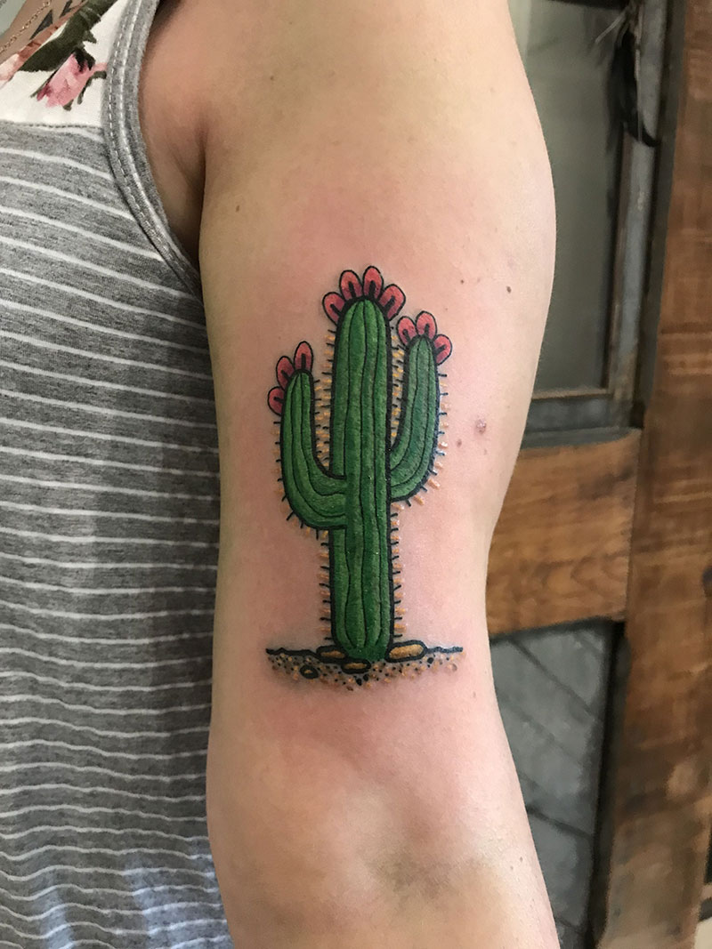 Cactus Tattoo Meaning: A Symbol of Strength, Endurance, and Resilience