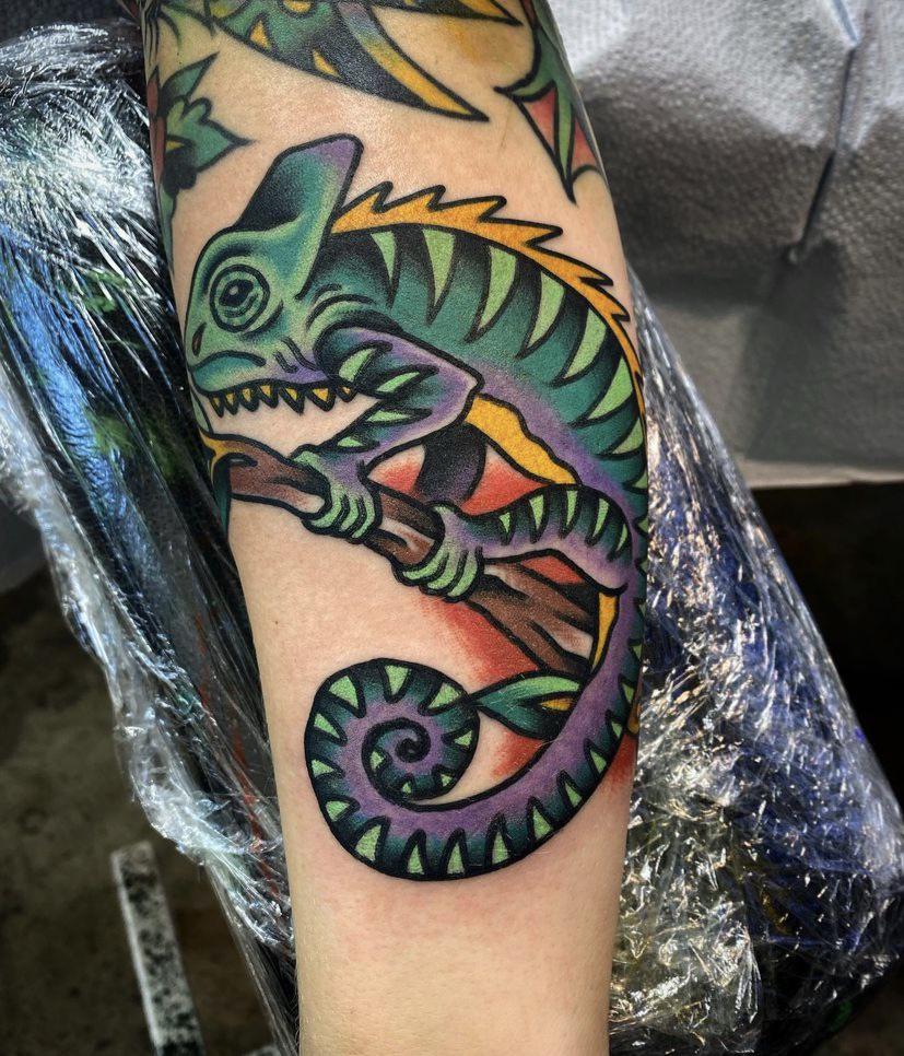 Unveiling the Essence: Chameleon Tattoo Meaning Explored