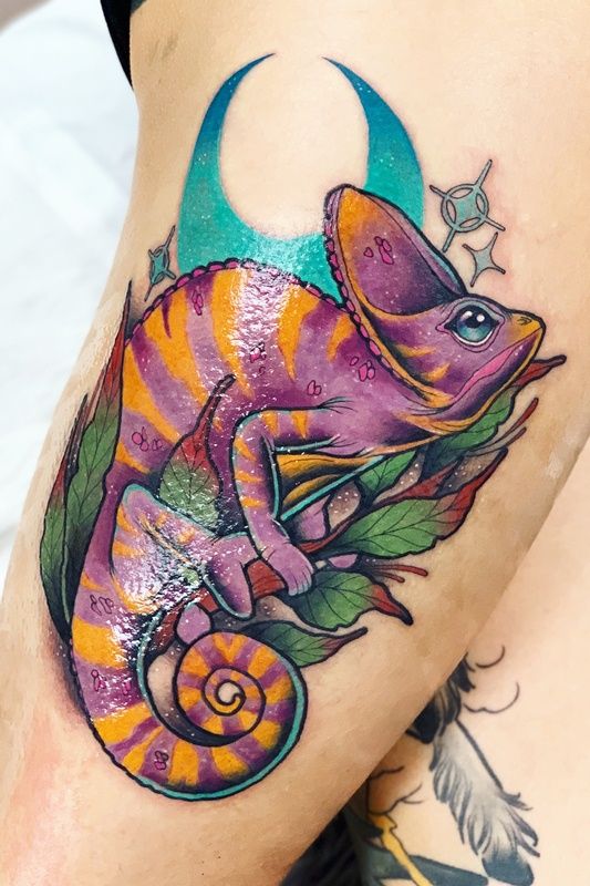 Unveiling the Essence: Chameleon Tattoo Meaning Explored