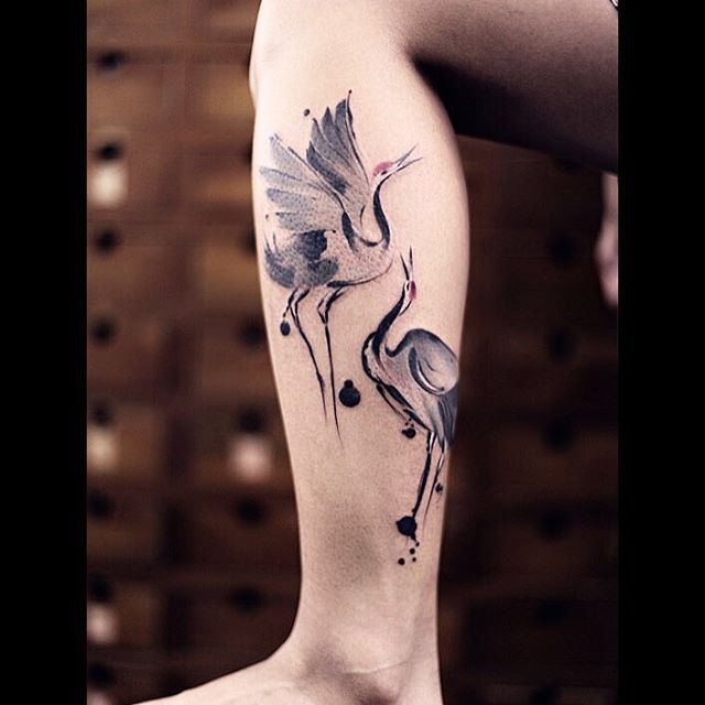 Unveiling the Secrets: Crane Tattoos Meaning Explored