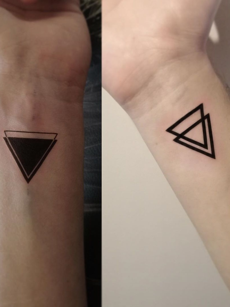 Double Triangle Tattoo Meaning: Discover the Hidden Symbolism Behind This Popular Design