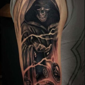 The Meaning of Grim Reaper Tattoos : Embracing Mortality with Art