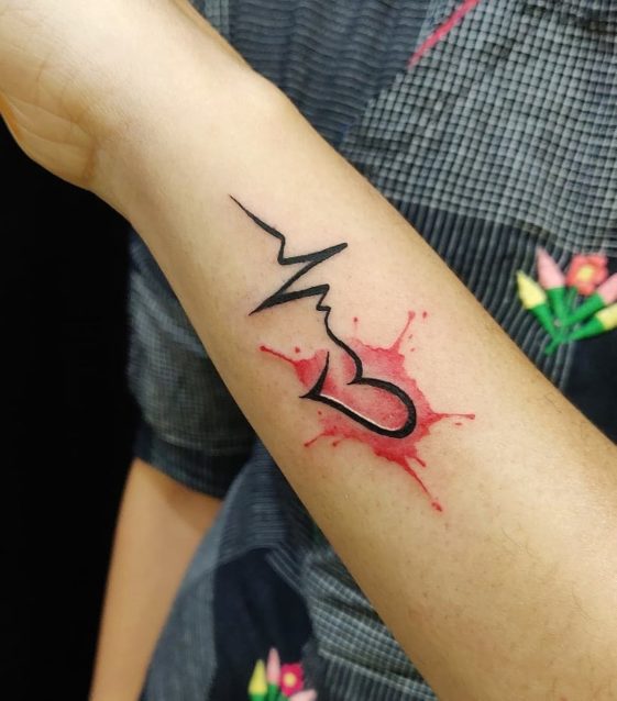 The Meaning Behind Heartbeat Tattoos: A Symbol of Life and Love