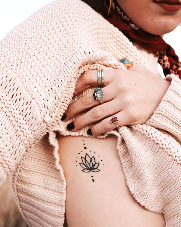 Lotus Flower Semicolon Tattoo Meaning: Discovering the Meaning Behind the Symbolic Design