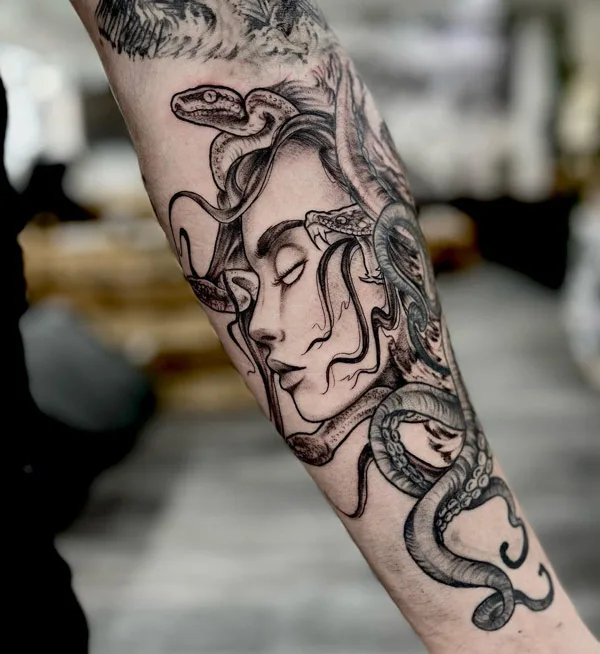 Medusa Tattoo Meaning for Guys: Unleashing the Power of Ancient Mythology