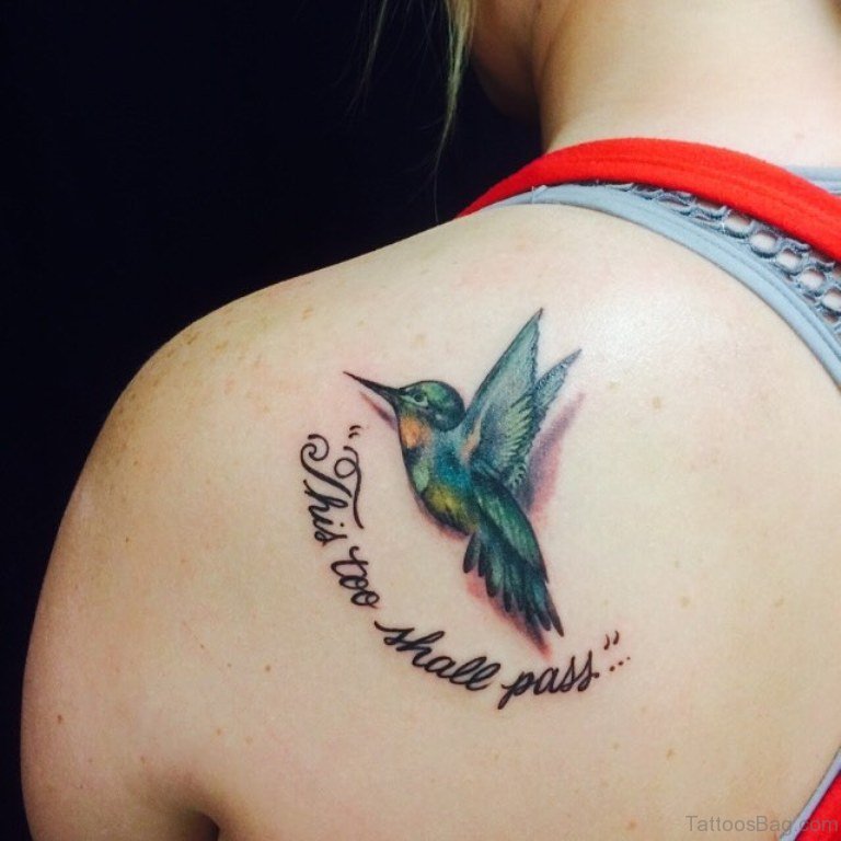 Humming bird tattoo meaning