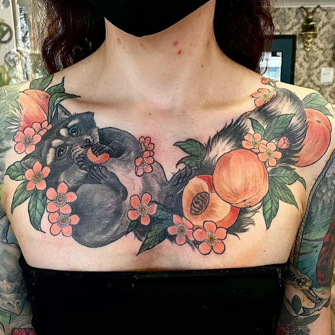 Peach Tattoo Meaning: What does a peach tattoo symbolize?