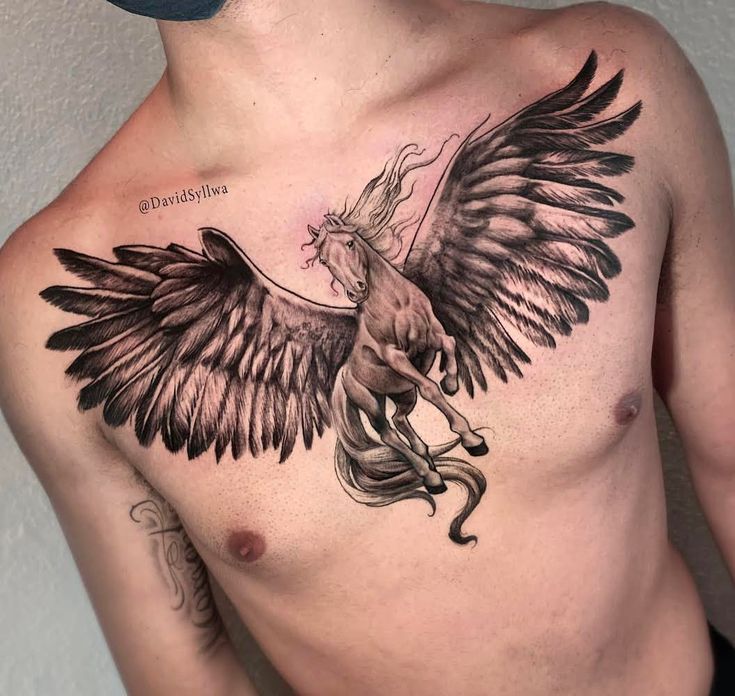 Unveiling the Symbolic Power: Pegasus Tattoo Meaning Explored
