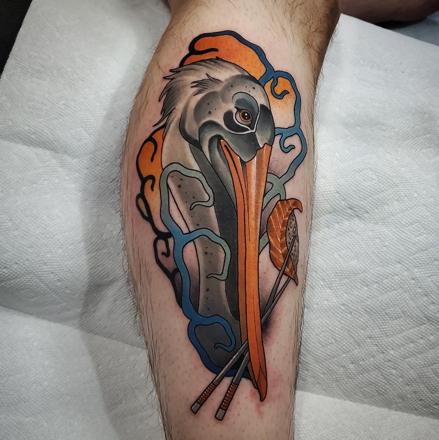 Pelican Tattoo Meaning: A Symbolic Journey into the Depths of Expression