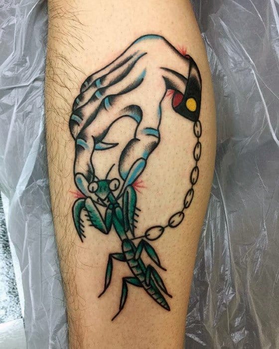 Praying Mantis Tattoo Meaning  : Unveiling the Symbolic Power of Ink