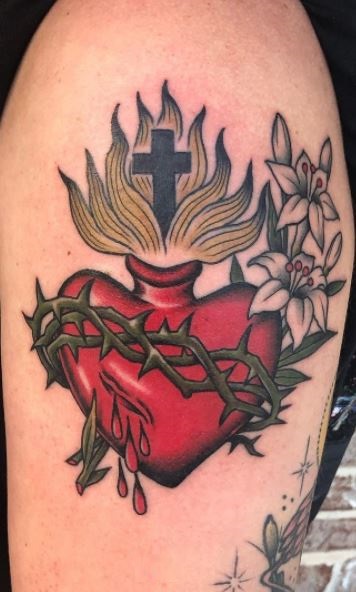 The Sacred Heart Tattoo Meaning: A Symbol of Love, Devotion, and Faith