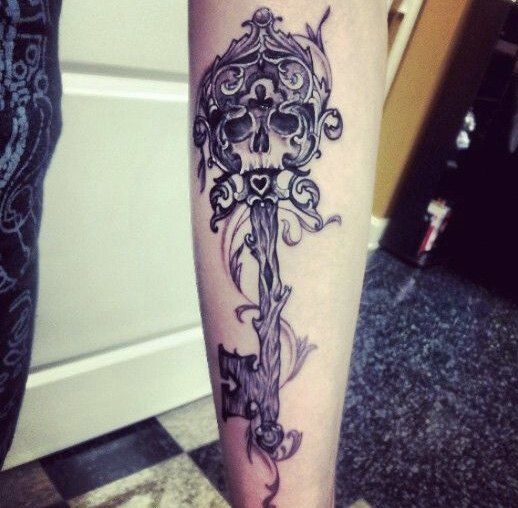 Skeleton Key Tattoo Meaning Unlocking the Symbolism of a Timeless Design