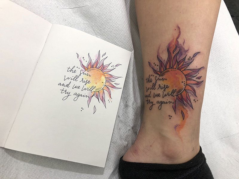 Sunrise Tattoo Meaning Exploring The Beauty Of A New Beginning