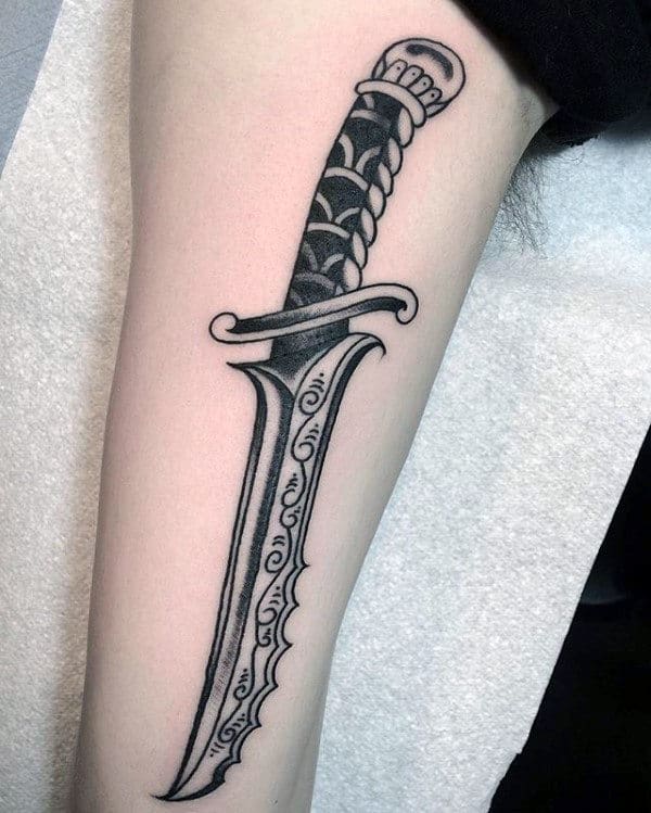Traditional Dagger Tattoo Meaning: Unveiling the Symbolism and Significance