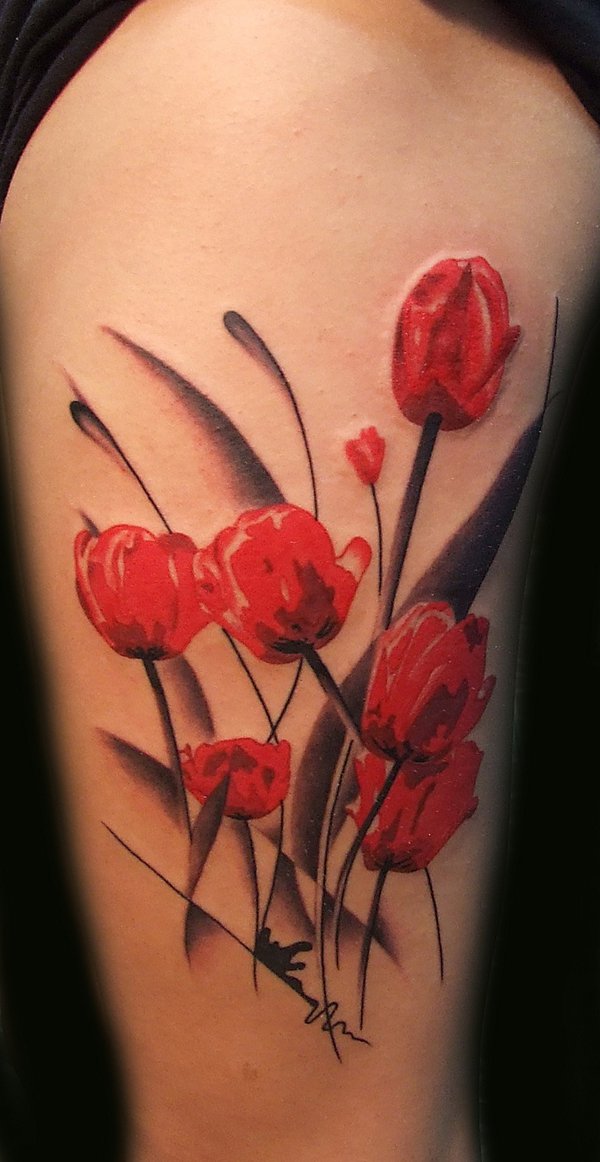 Tulip Tattoo Meaning Unveiling the Symbolism and Beauty