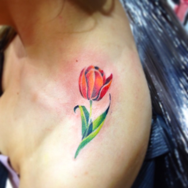 Tulip Tattoo Meaning Unveiling the Symbolism and Beauty