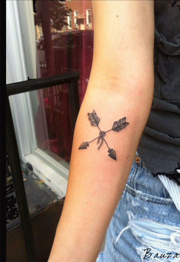 Arrow Cross Tattoo Meaning: Unraveling the Symbolic Power Behind Cross Arrow Tattoo Designs - Impeccable Nest